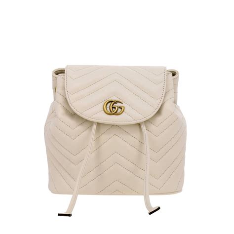 gucci backpack women white|unisex Gucci backpack.